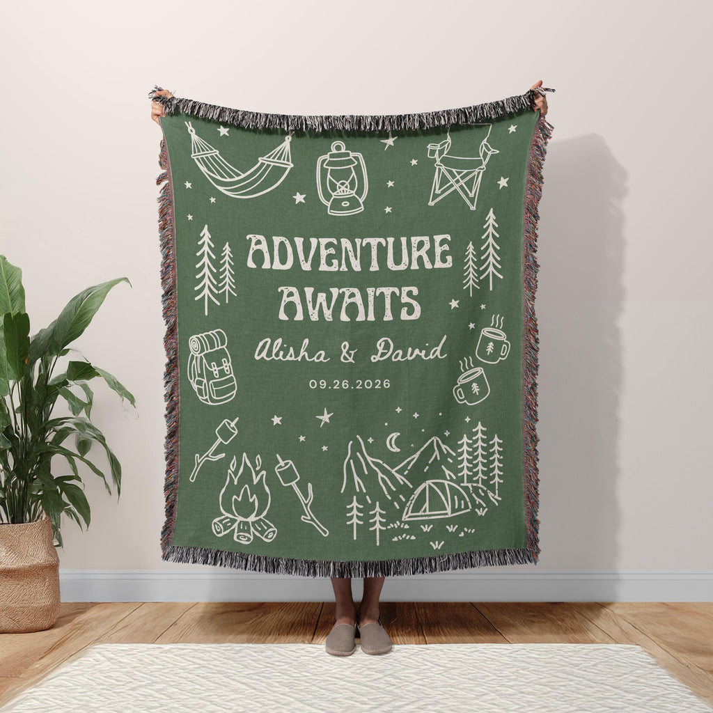 Personalized Camping Blanket