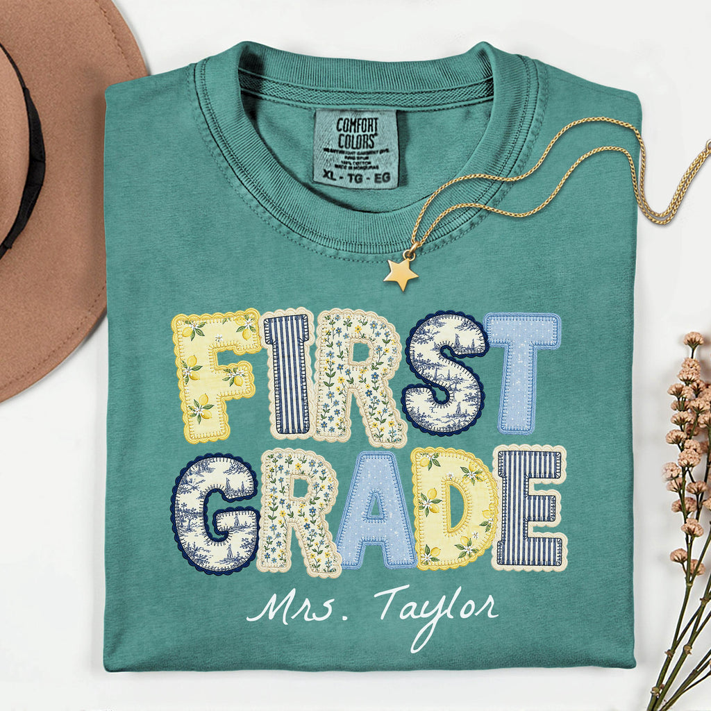 First Grade Teacher Shirt