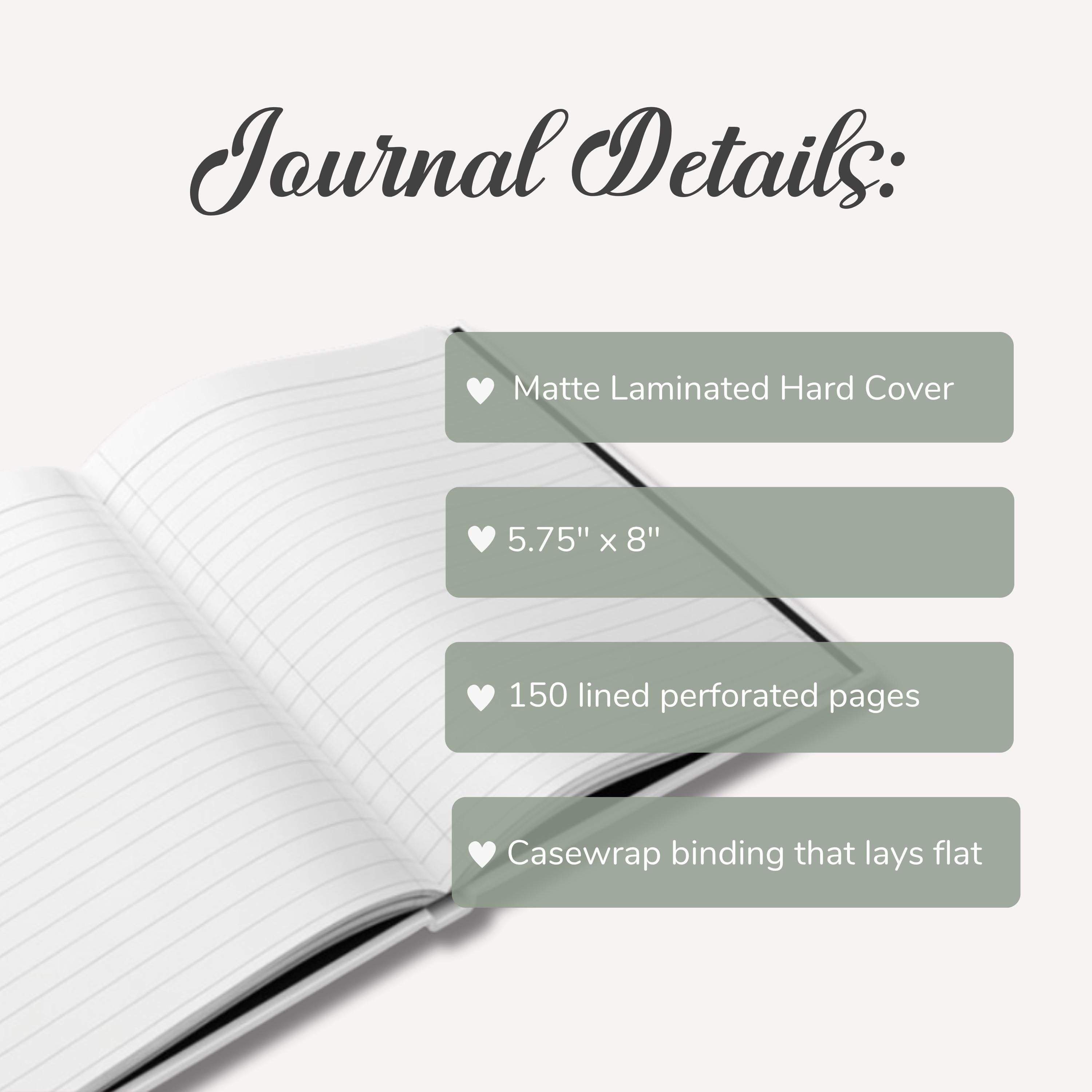 Personalized Difference Maker Journal