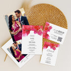 Magenta Wedding Invitation Suite