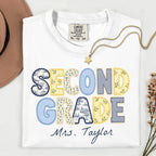 Second Grade Teacher Shirt