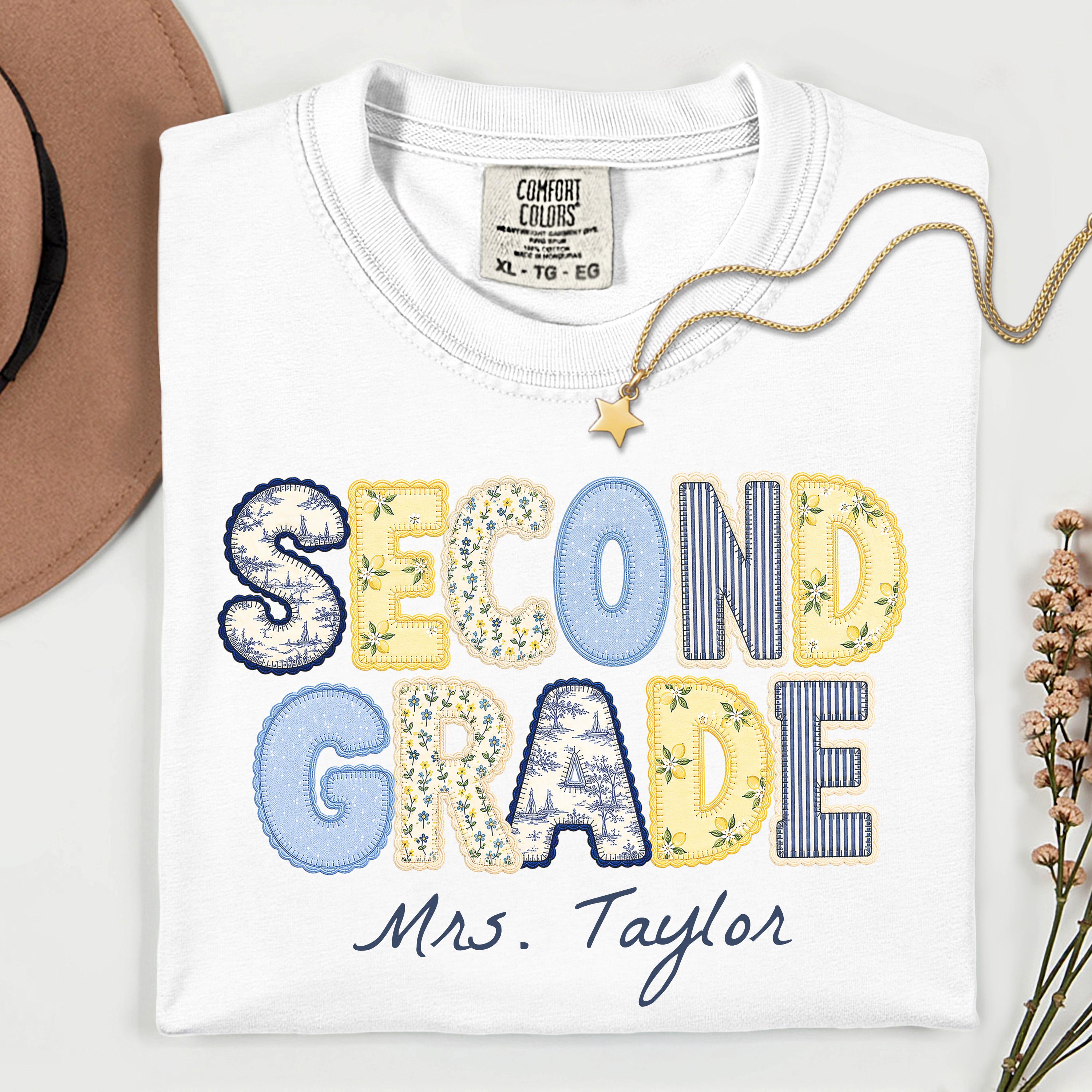 Second Grade Teacher Shirt