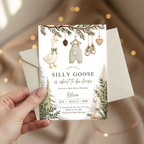 Silly Goose Baby Shower Invitation