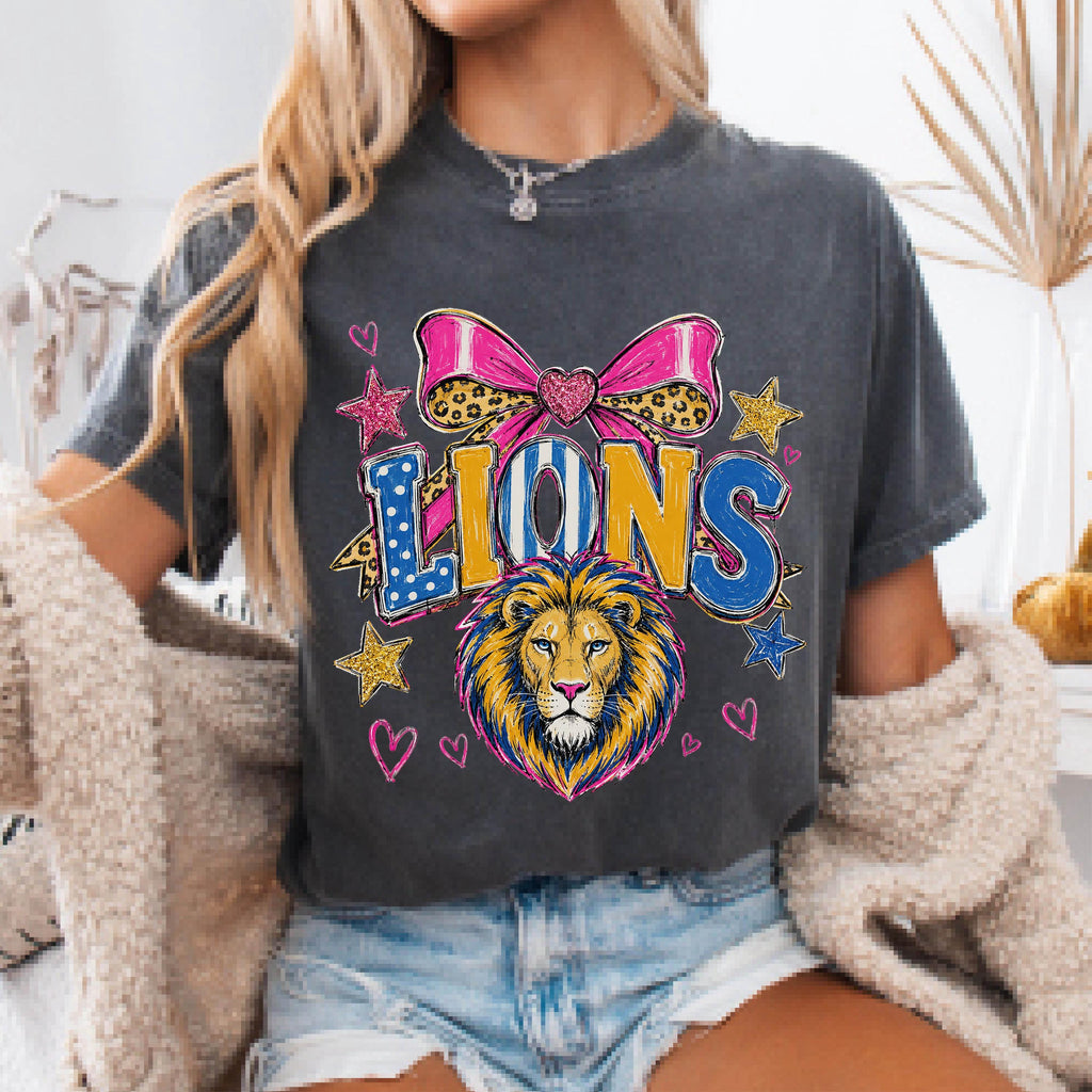 Preppy Lions Mascot Shirt
