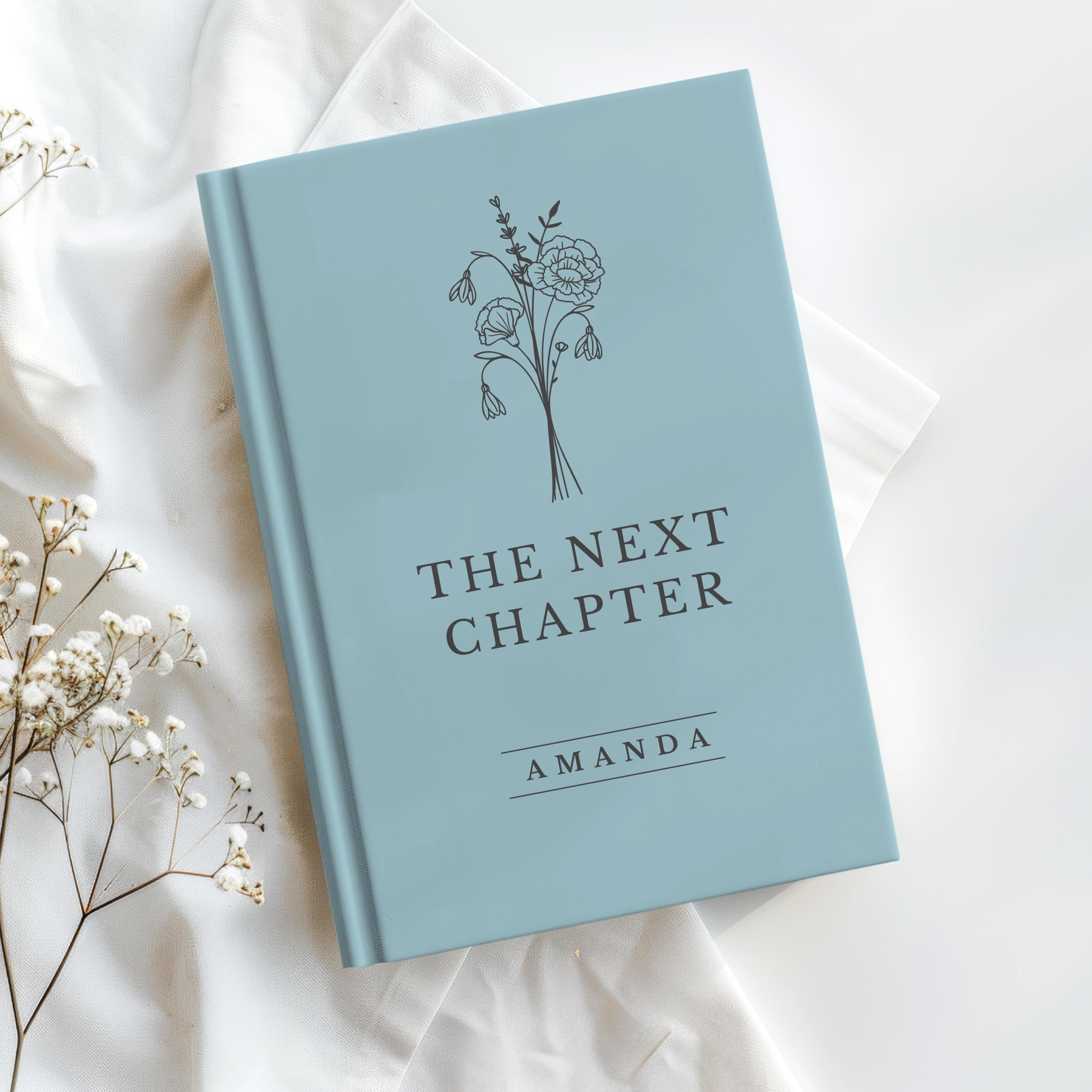 Personalized Birth Flower Journal