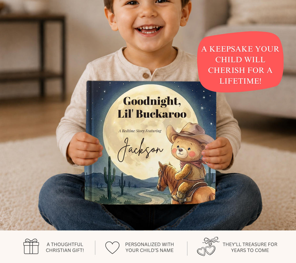 Personalized Cowboy Bedtime Storybook