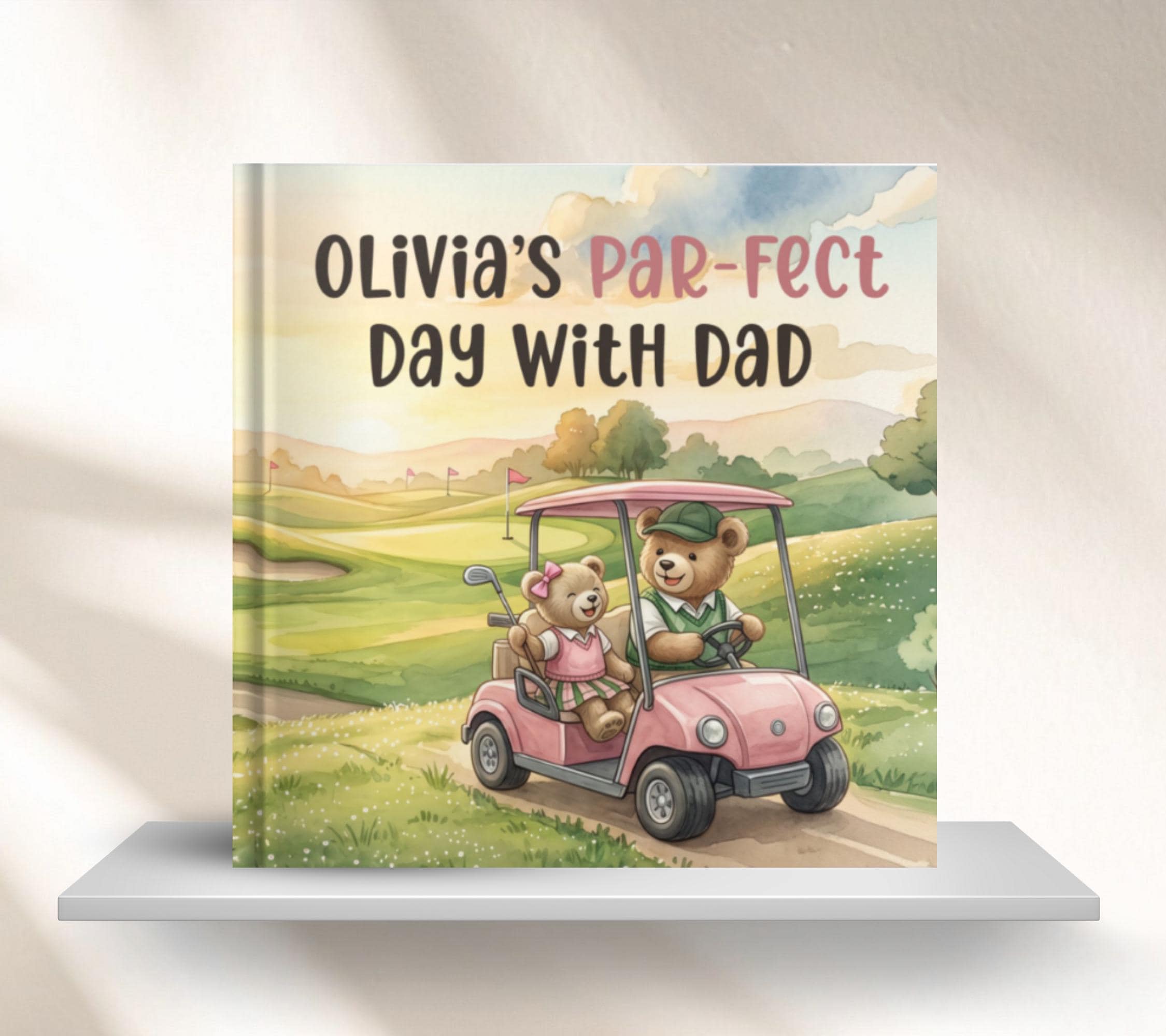 Personalized Golf Book With Childs Name