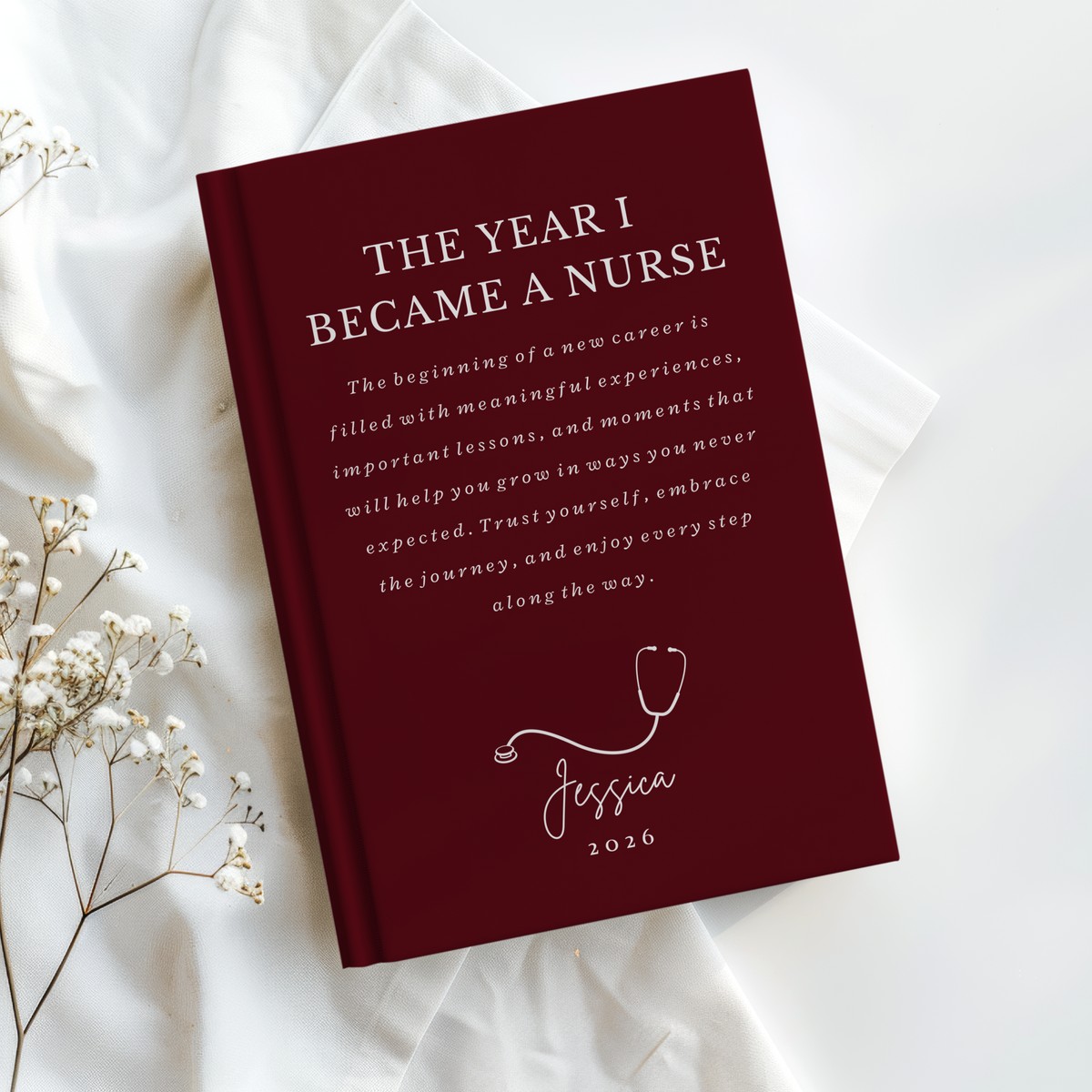 Personalized First Year Nurse Journal