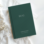 Personalized Monogram Journal, Custom Name Notebook, New Job or Graduation Gift, Professional Career Journal, Gift for Her