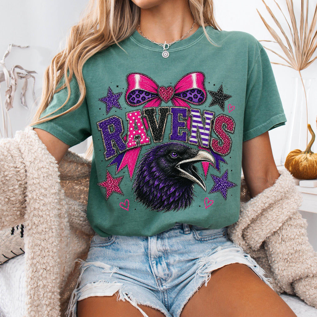 Preppy Ravens Mascot Shirt
