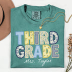 Third Grade Teacher Shirt