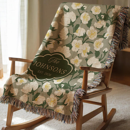 Cottagecore Woven Blanket