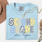Second Grade Teacher Shirt
