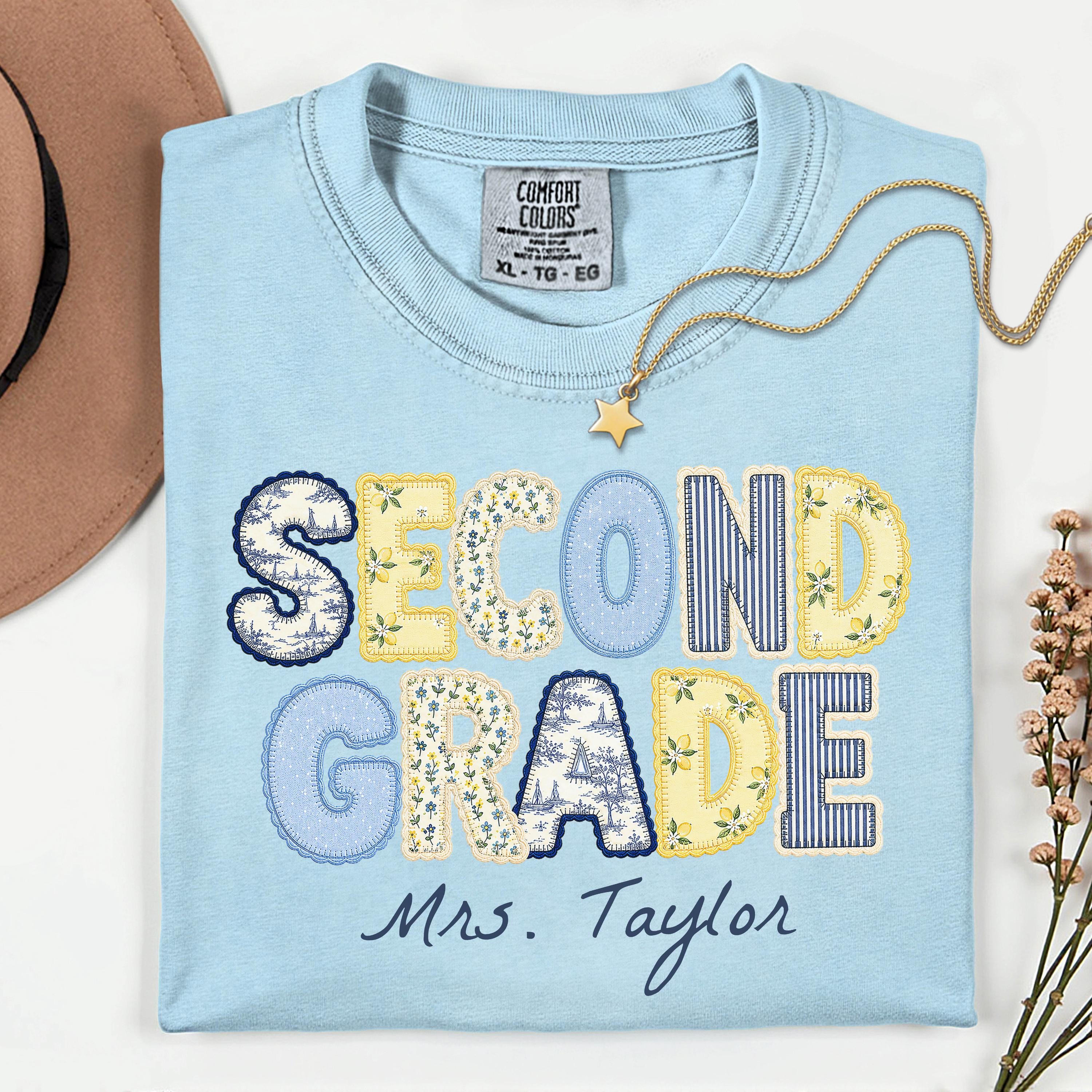 Second Grade Teacher Shirt