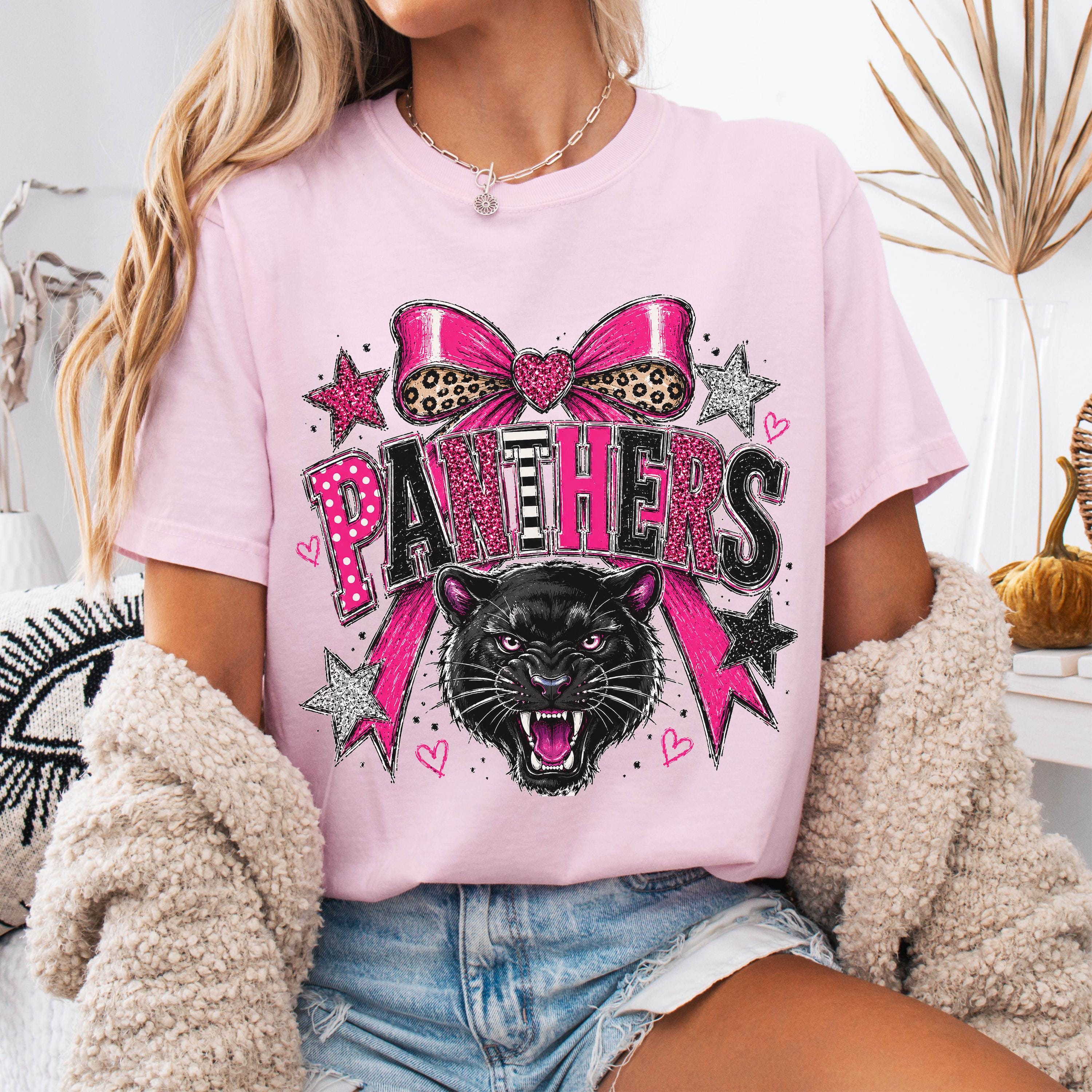 Preppy Panthers Mascot Shirt