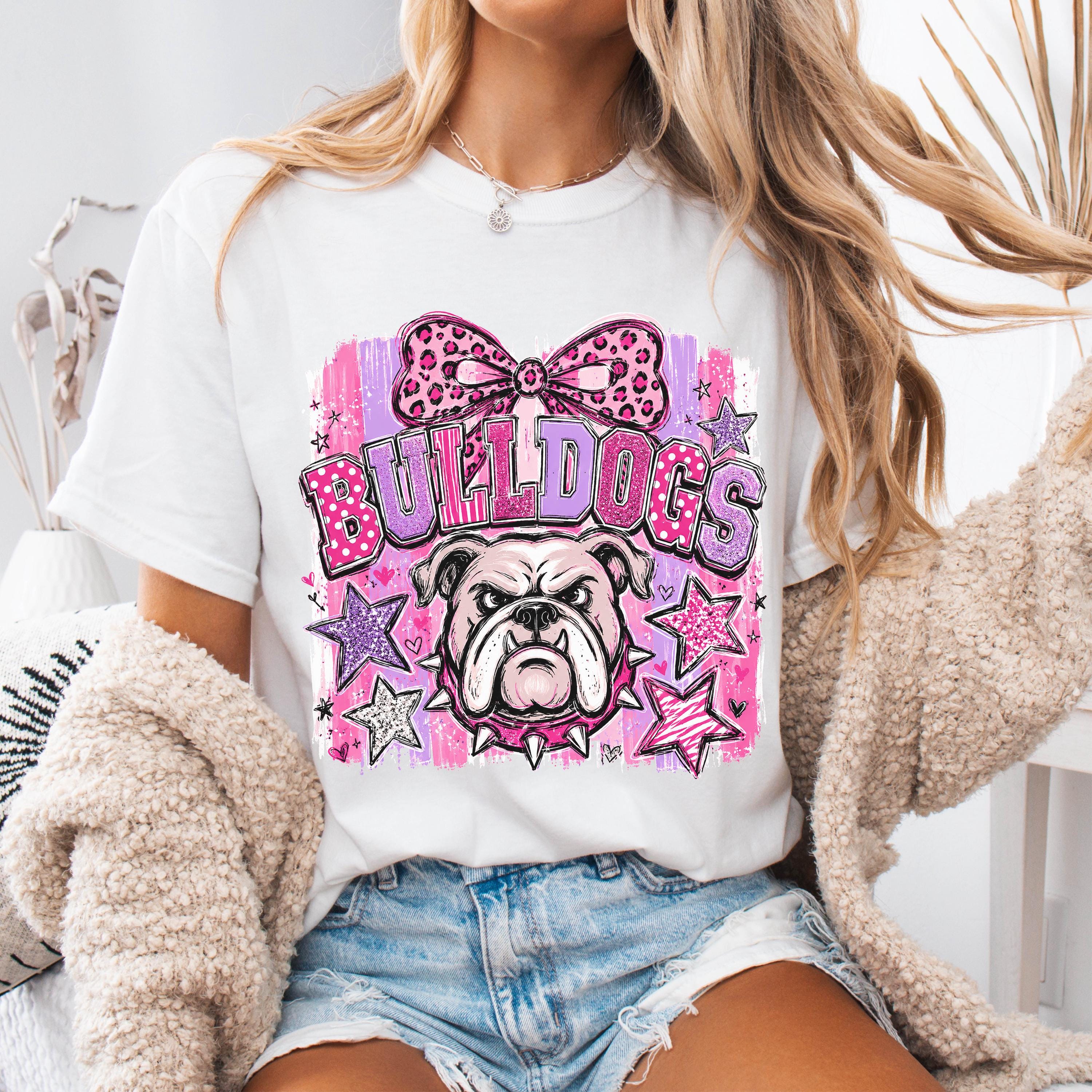 Coquette Bulldogs Mascot Comfort Colors® Shirt