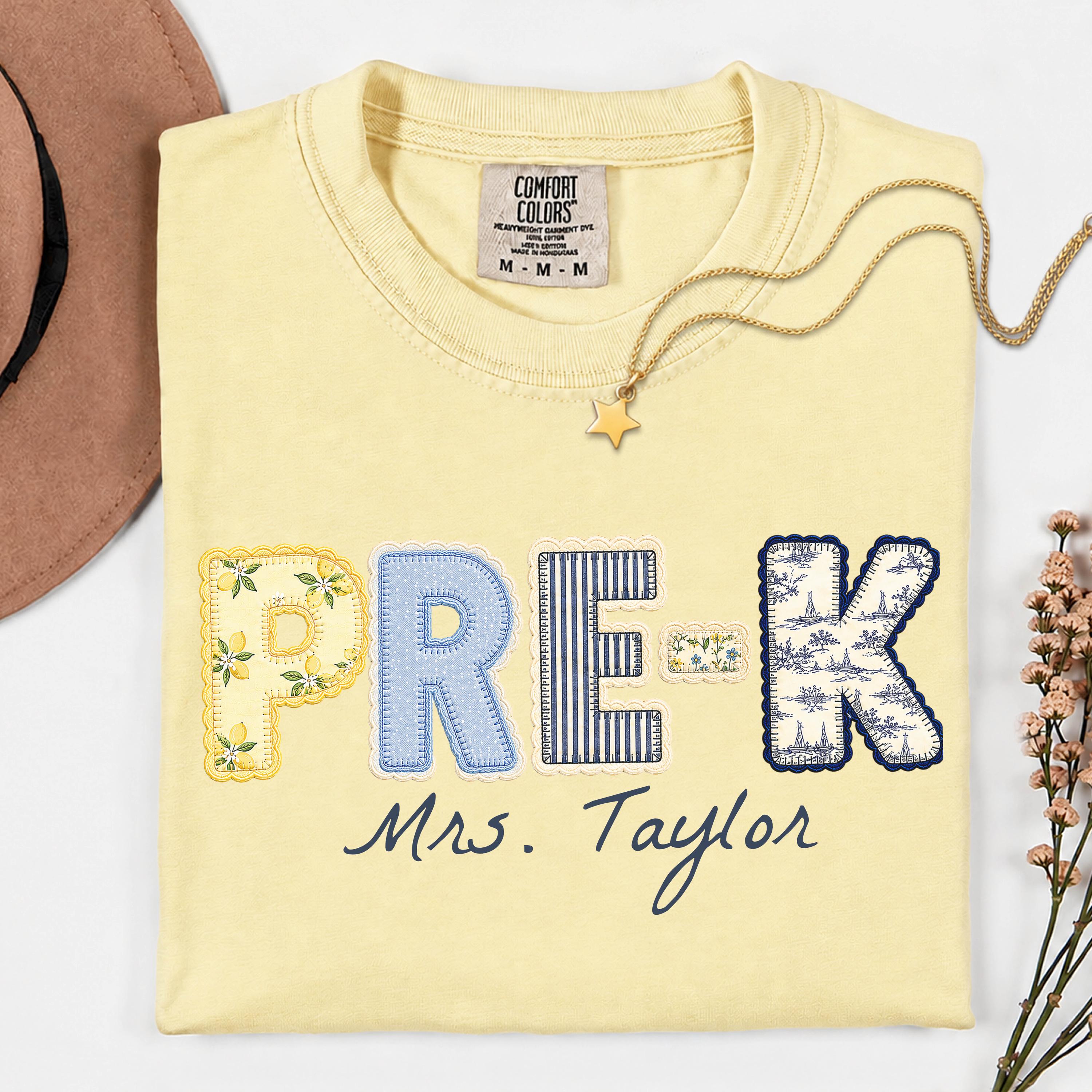 Pre-K Teacher Shirt
