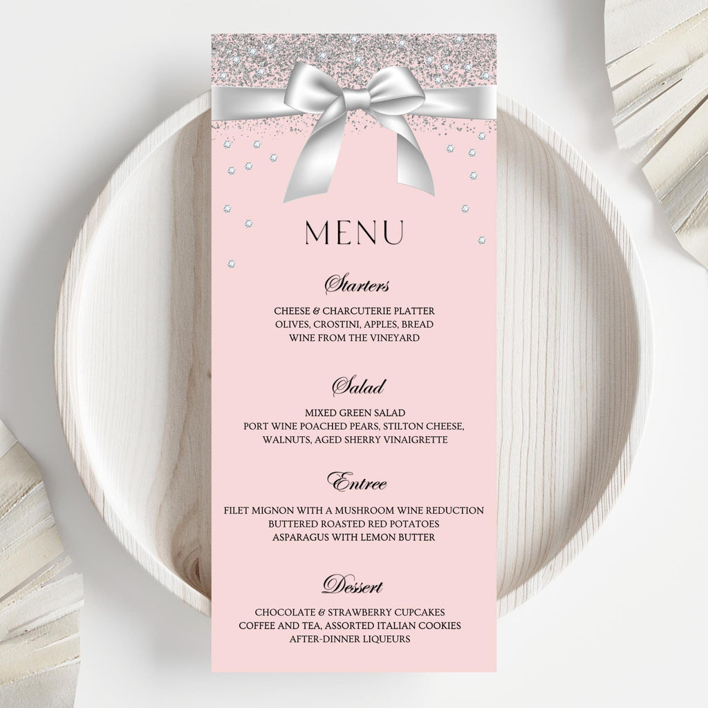 Blush Breakfast At Baby Shower Bundle