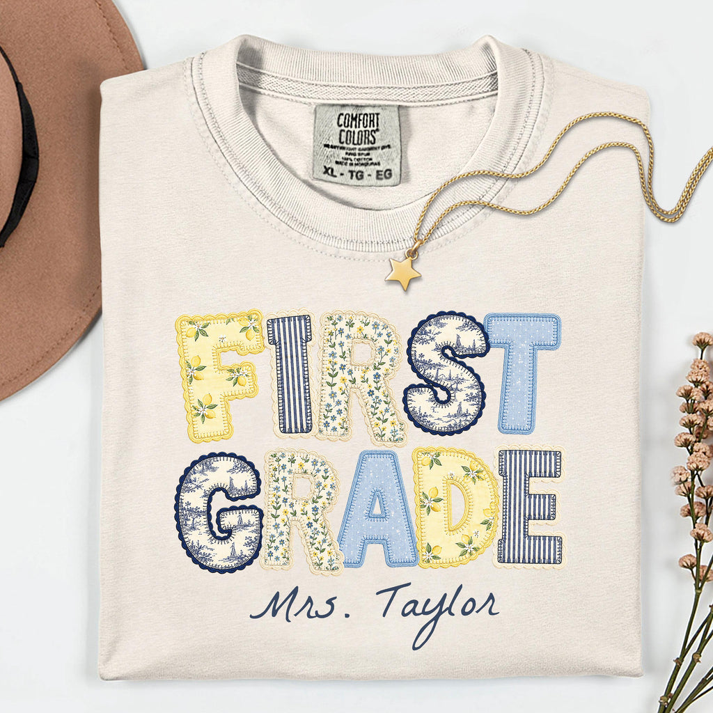 First Grade Teacher Shirt