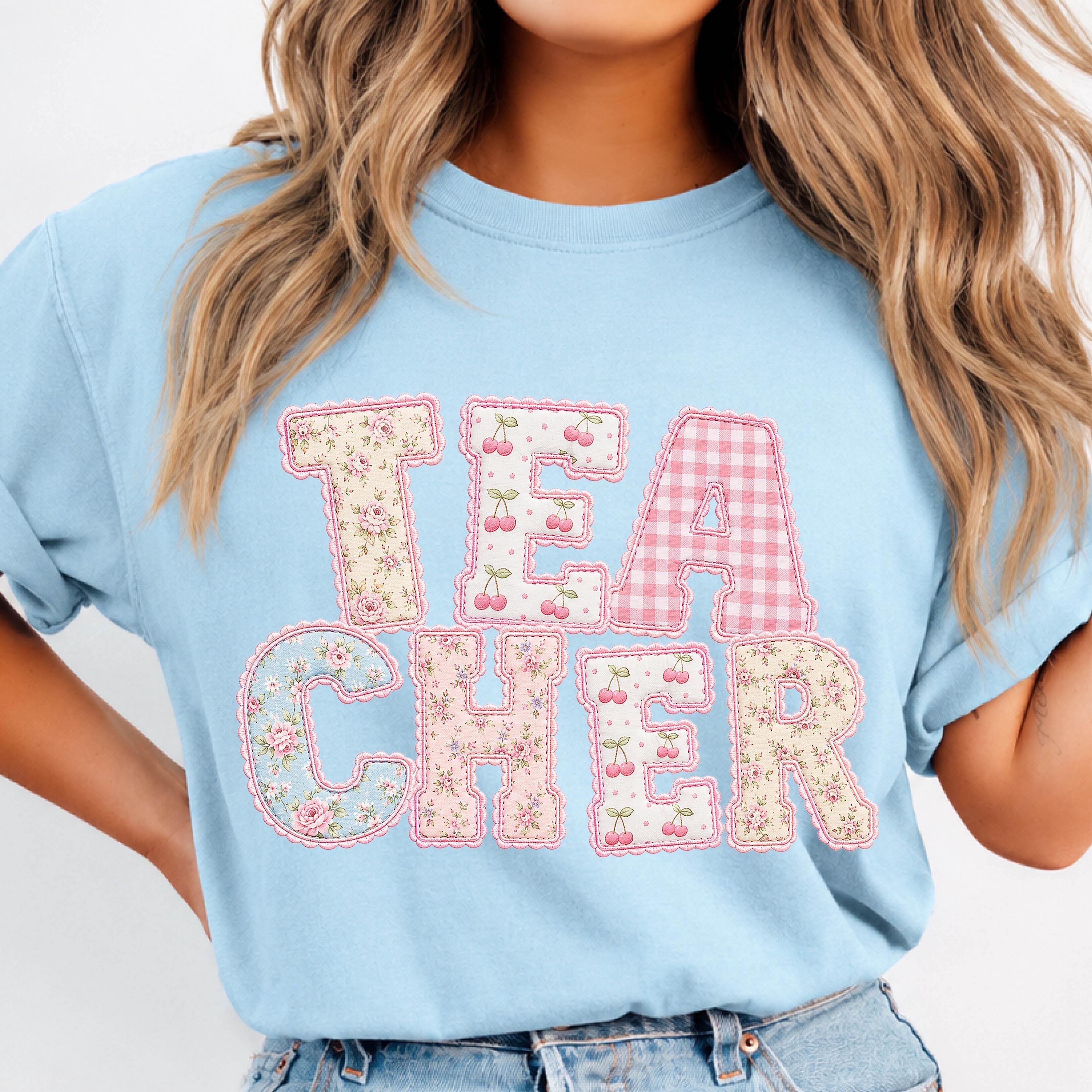 Pink Teacher Shirt
