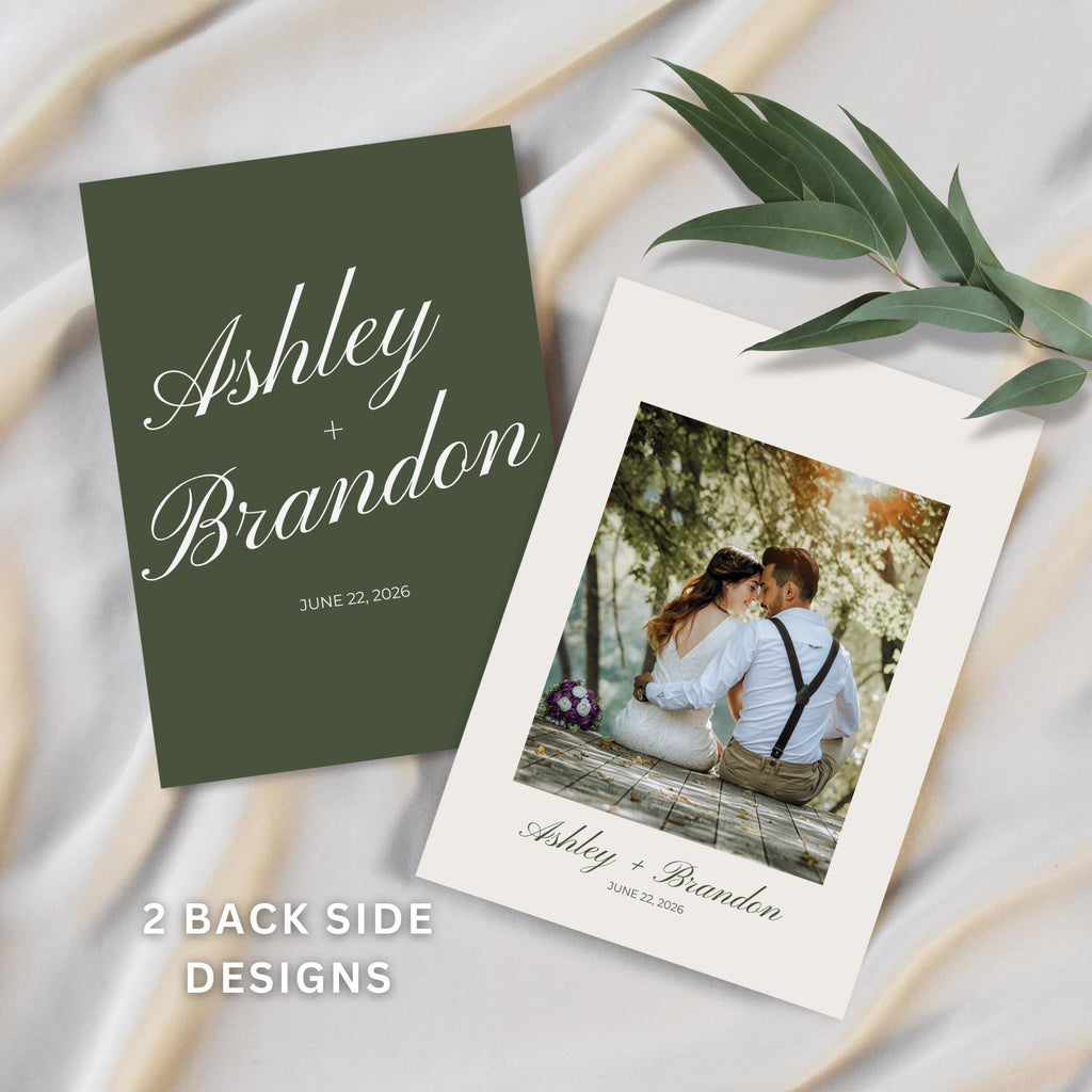 Park Wedding Invitation Template