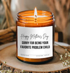 Happy Mothers Day Candle