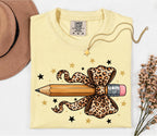 Leopard Teacher Tshirt