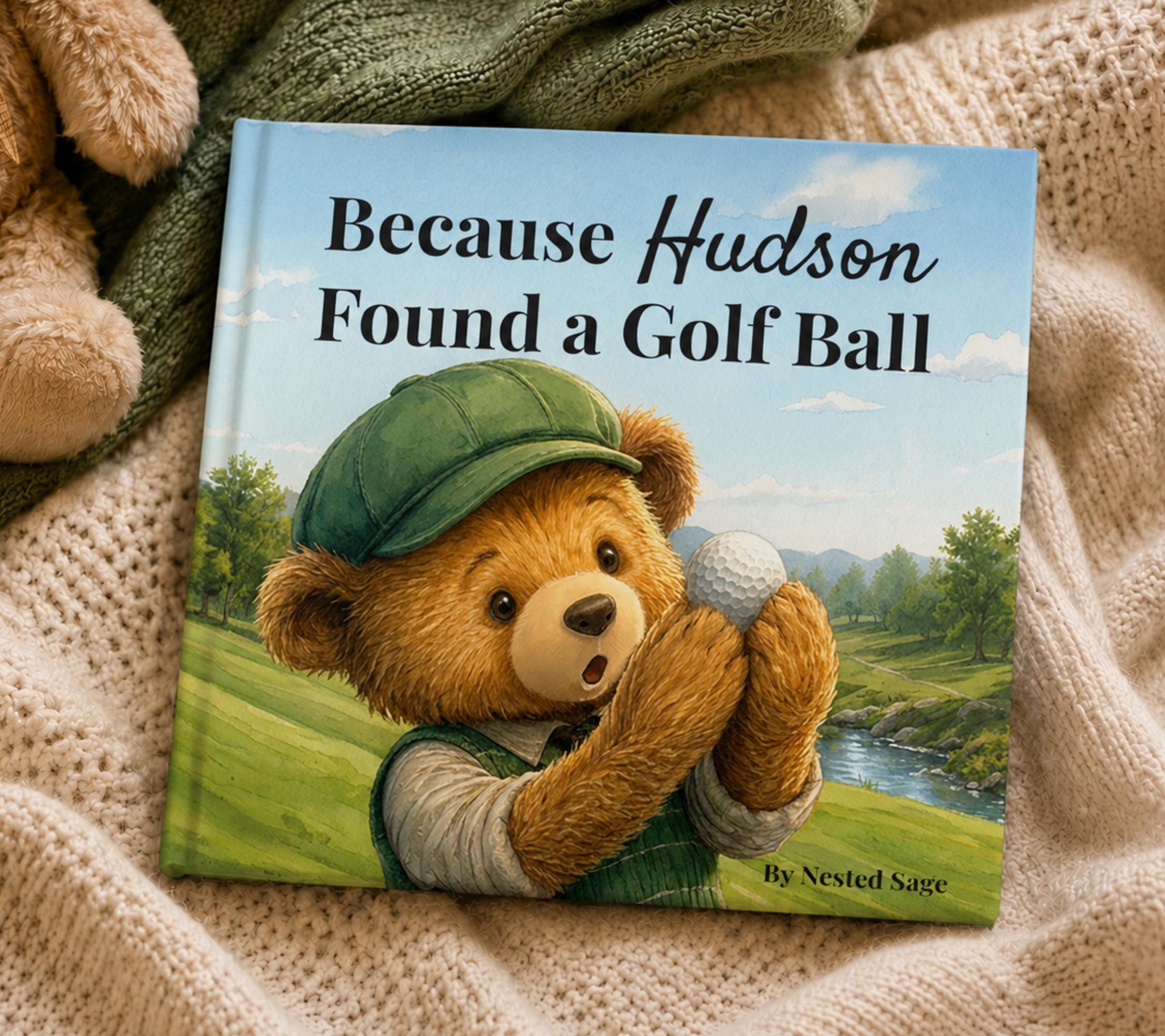 Personalized Golf Storybook