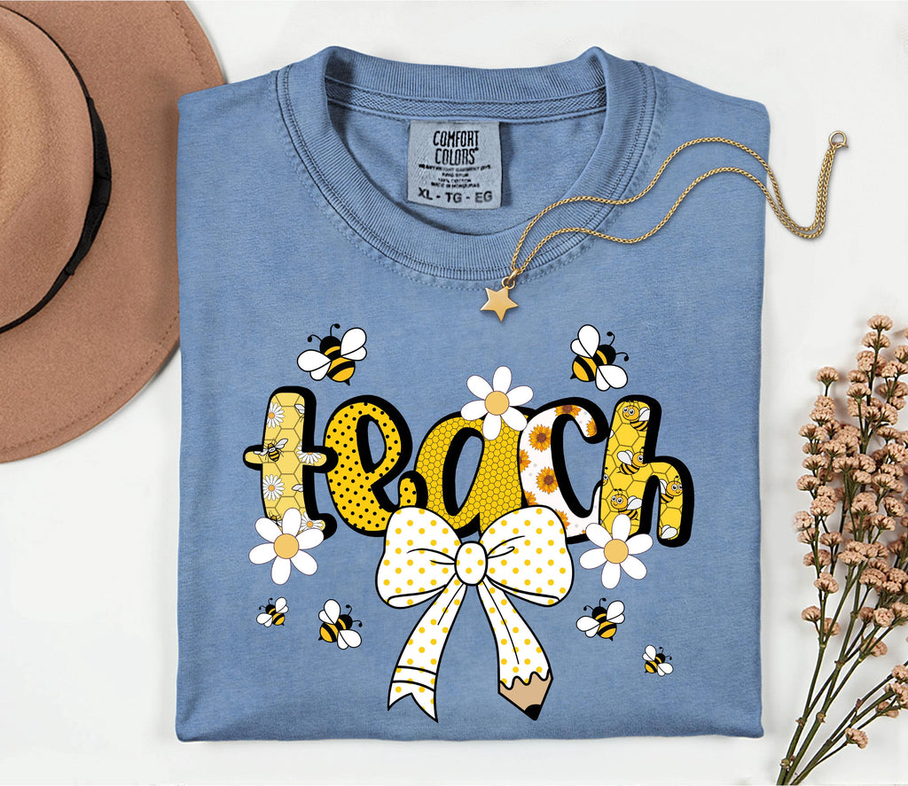Bee Teacher Tshirt