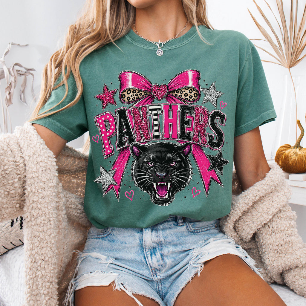 Preppy Panthers Mascot Shirt