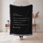 Christian Scripture Blanket Gift