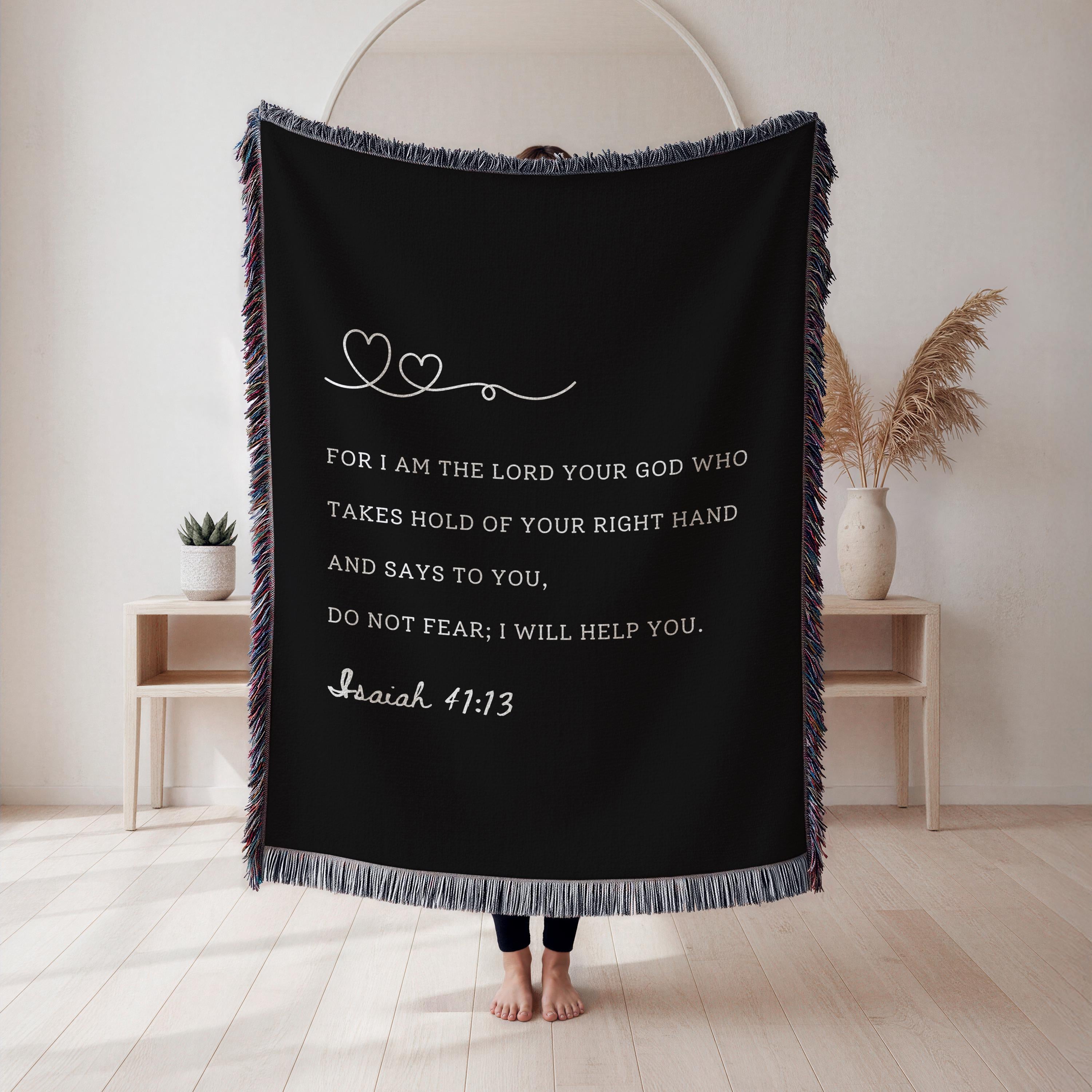 Christian Scripture Blanket Gift