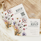 Wildflower Wedding Invitation Suite
