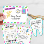 Colorful Tooth Fairy Letter Kit