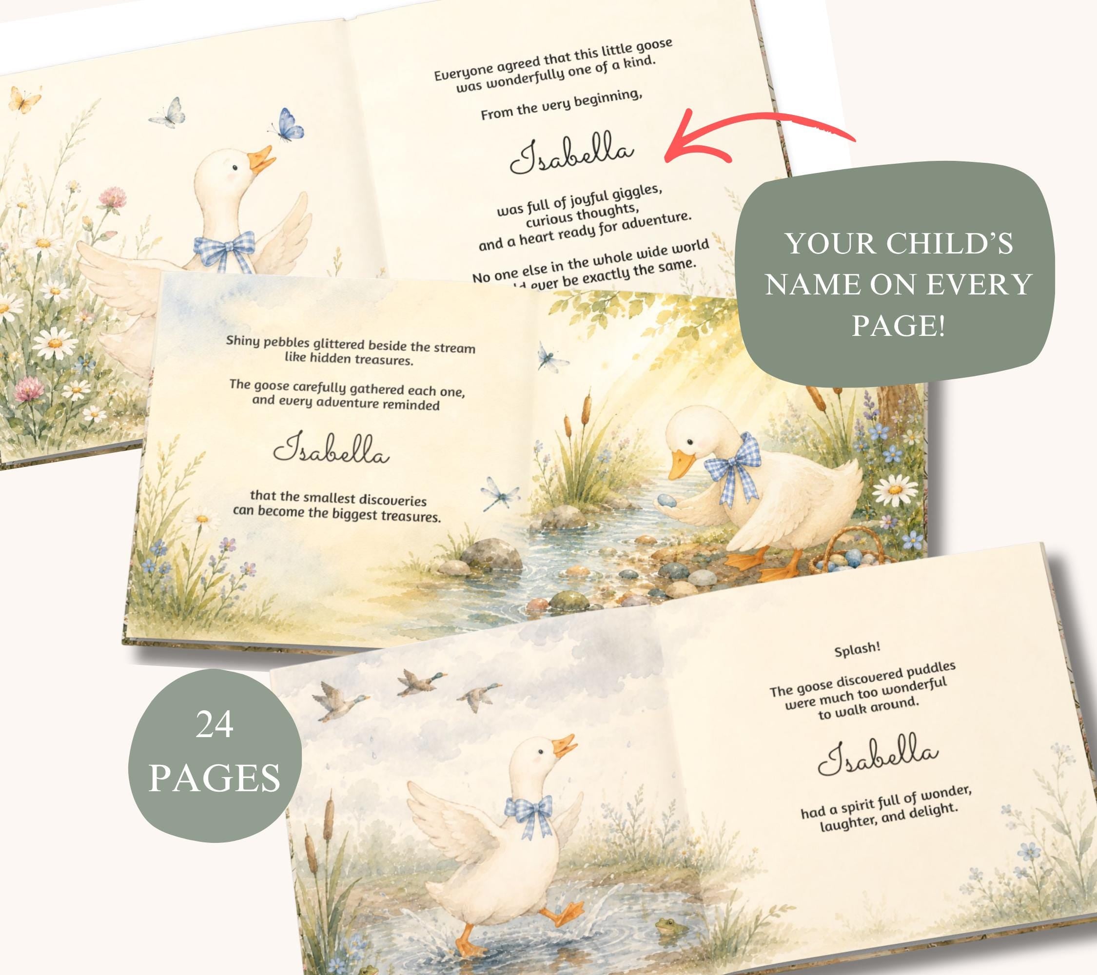 Personalized Silly Goose Storybook