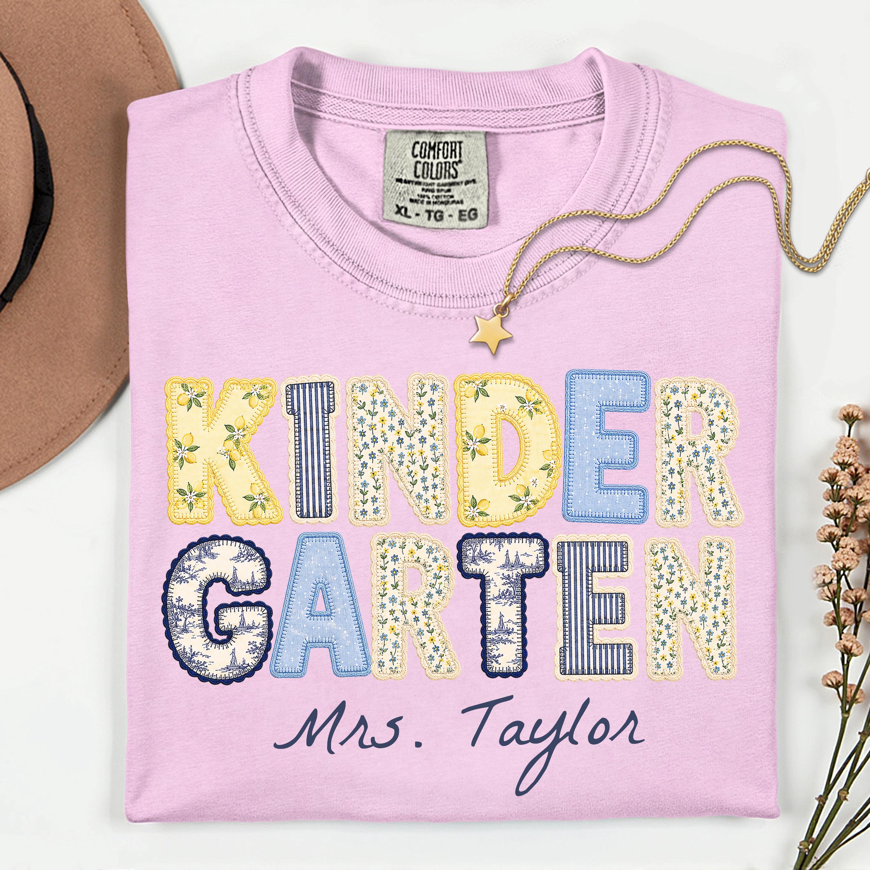Kindergarten Teacher Shirt