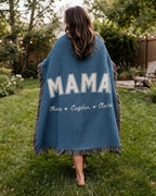 Custom Mama Blanket with Names