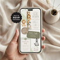 Safari Baby Shower Website Invitation