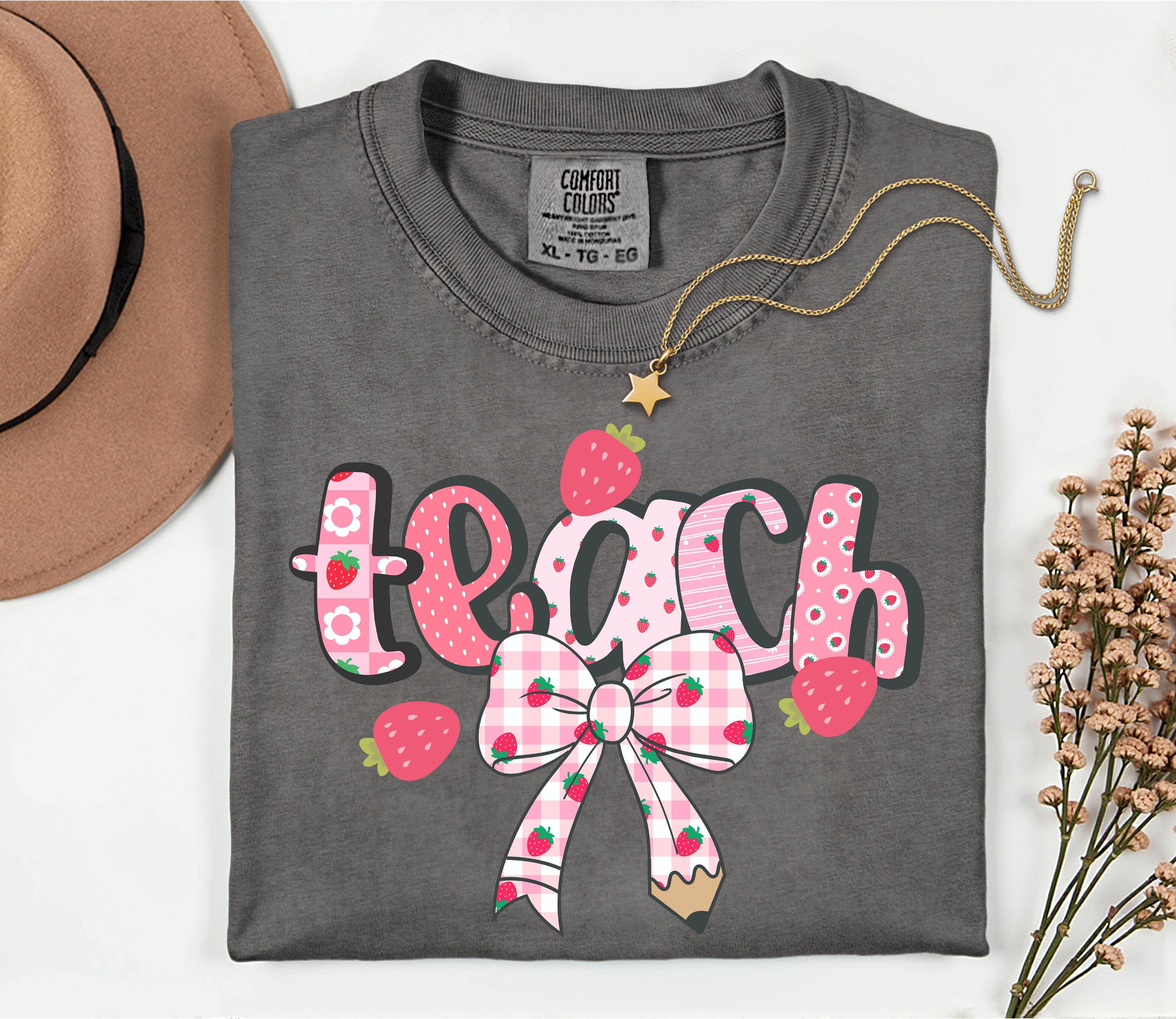Strawberry Teacher Tshirt