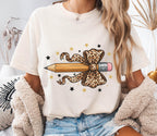 Leopard Teacher Tshirt