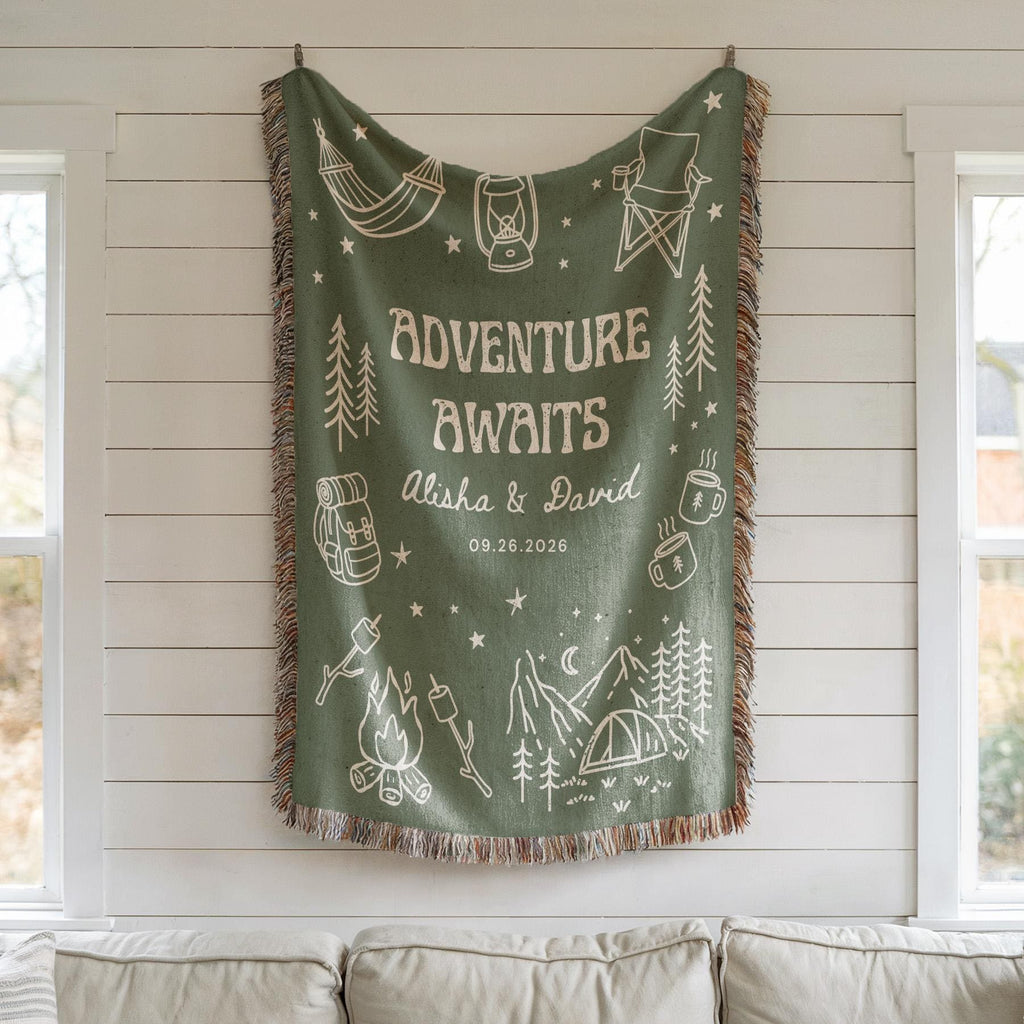 Personalized Camping Blanket