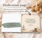 Personalized First Rodeo Birthday Book