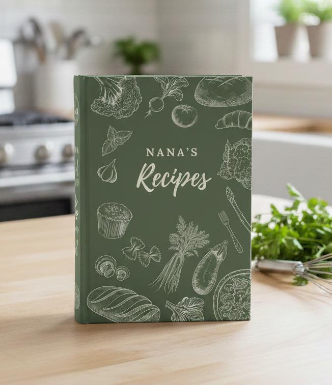 Custom Recipe Book