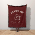 Personalized First Home Blanket