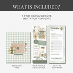 A New Chapter Begins Website Invitation