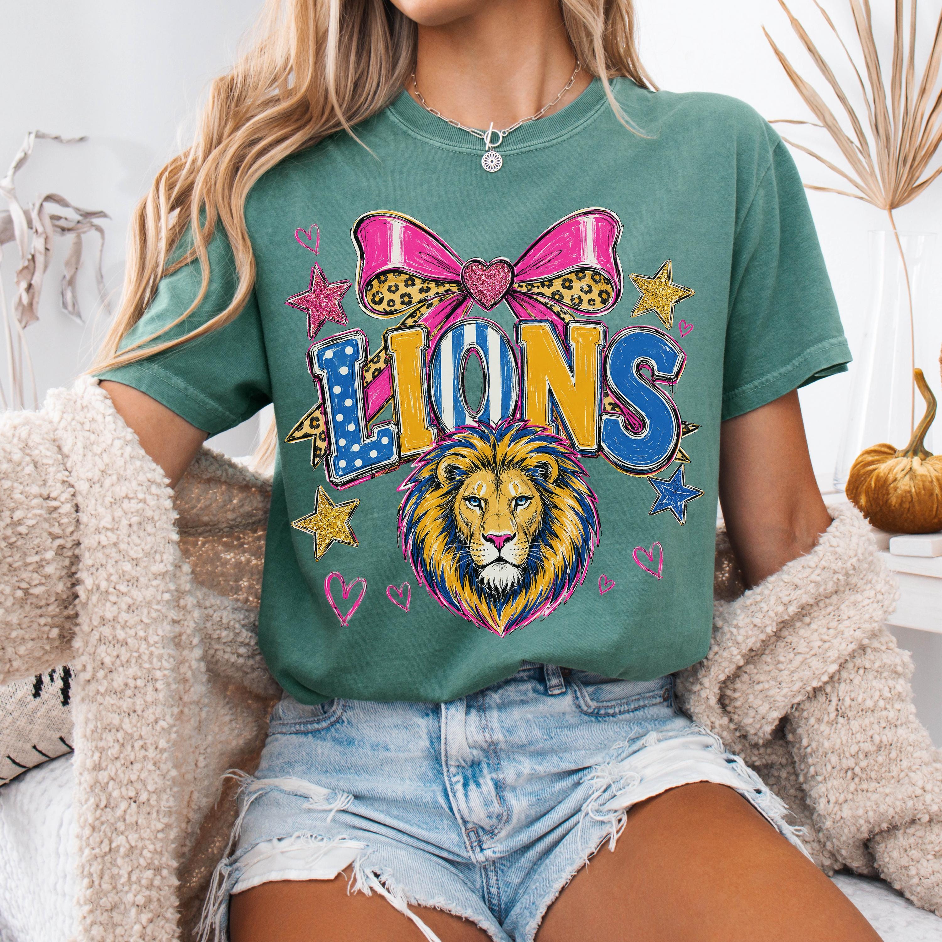 Preppy Lions Mascot Shirt