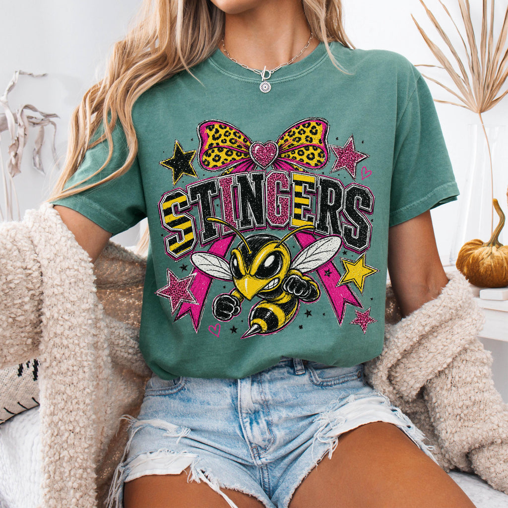 Preppy Stingers Mascot Shirt