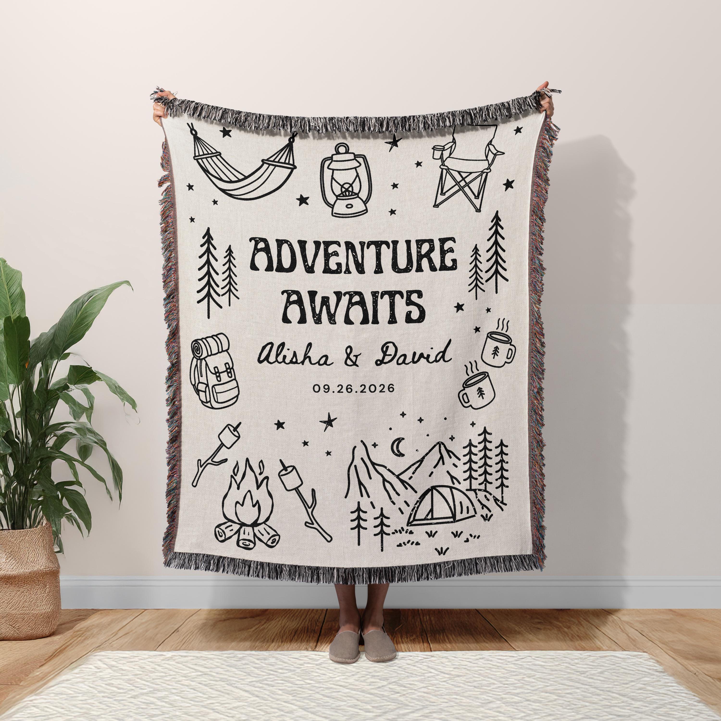 Personalized Camping Blanket
