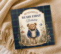 Personalized Beary First Birthday Book