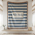 Personalized Family Name Blanket